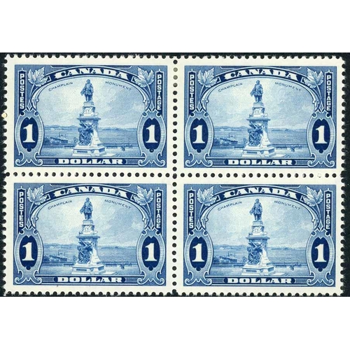 3286 - 1935 KGV PICTORIAL DEFINITIVE SET IN MINT BLOCKS: Set of 11 postage values to $1 in mint blocks of 4... 