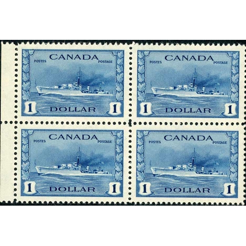 3287 - 1942-48 WAR EFFORT/1946 PEACE ISSUE MINT BLOCKS: Range of higher values,  inc. War Effort postage 10... 