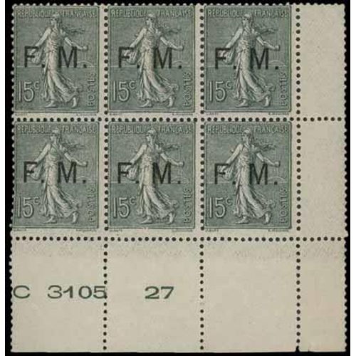 3345 - FRANCHISE MILITAIRE (F.M.) ISSUES: 1900-c.1970s mint & used range inc. covers noting several varieti... 