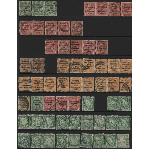 3410 - EARLY FDCs, PROOFS, ETC: Stock book housing the c.1922-58 collection of mint & used issues. Main int... 