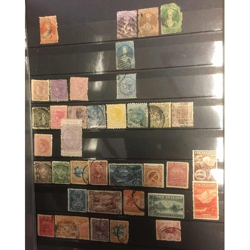 3456 - STOCKBOOK with the extensive early to modern mint & used collection inc. QV 2/- Milford Sound & 5/- ... 