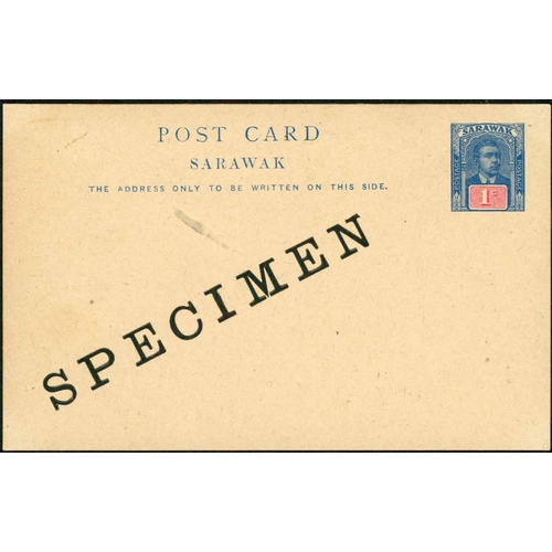 2229 - 1917-22 POSTCARDS INCLUDING ERROR OF COLOUR:1917-22 A small group of unused postcards with 1c blue &... 