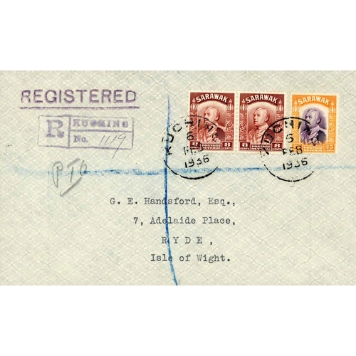 2241 - 1930s COVERS - TO EUROPE - INC. REGISTERED TO G.B. & MAIL TO YUGOSLAVIA, SWITZERLAND & AUSTRIA; 1936... 