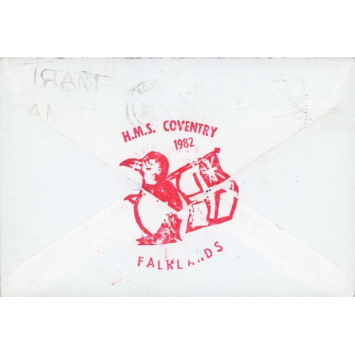 2538 - 1982 FALKLANDS CONFLICT COVERS: Range of covers mainly from during and immediately after the 1982 Fa... 