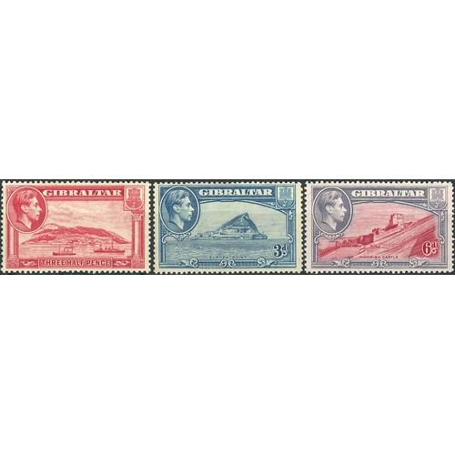 1544 - 1938-51 THE MINT KGVI COLLECTION:1938-51 The mint collection of all values and various perfs to £1 l... 