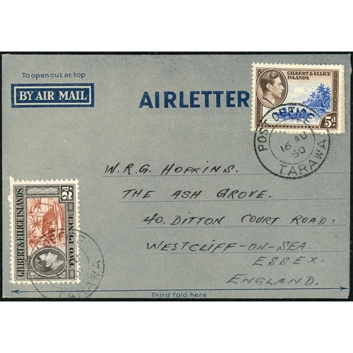 1573 - BUTARITARI/BETIO/CHRISTMAS/TARAWA/WASHINGTON ISLANDS - A MODERN GROUP:18 Mar 1945 env franked with U... 