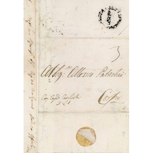 1688 - CORFU 1804 (INWARD) - VERY EARLY USE OF THE CIRCULAR 