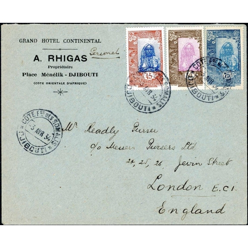 133 - SOUTHERN & EASTERN AFRICA - 1901-58 GROUP OF HOTEL ADVERTISING COVERS - good range inc. 1901 env. fr... 