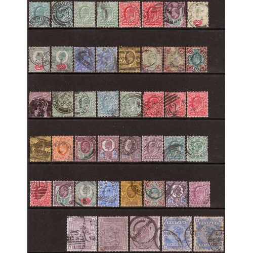 234 - BALANCE OF THE COLLECTION - 1880 to KGV in mixed condition though with very many fine cds cancelled ... 