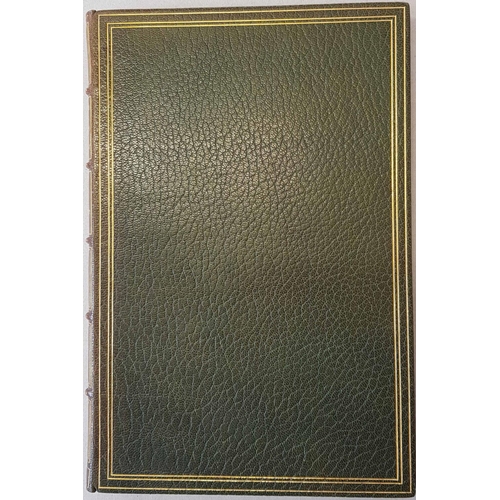 437 - URUGUAY: A Study of the Stamps of Uruguay by Griebert (1910). Excellent full leather binding with ra... 