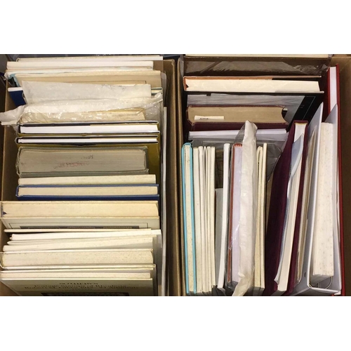 209 - CAPE OF GOOD HOPE, NATAL, TRANSVAAL ETC - in two cartons, handbooks, auctions catalogues etc, inc. T... 