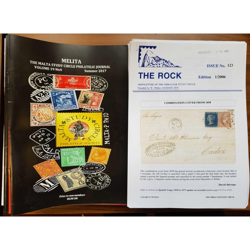 27 - MALTA & GIBRALTAR: A large box containing recent short runs of Melita 200-2017 (41) and The Rock 200... 