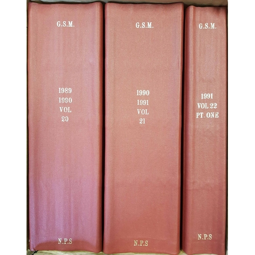 88 - GIBBONS STAMP MONTHLY: Fifteen boxes containing a run 1927-28 through to 2001-2002 (missing one volu... 