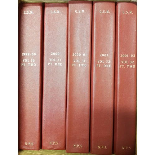 88 - GIBBONS STAMP MONTHLY: Fifteen boxes containing a run 1927-28 through to 2001-2002 (missing one volu... 