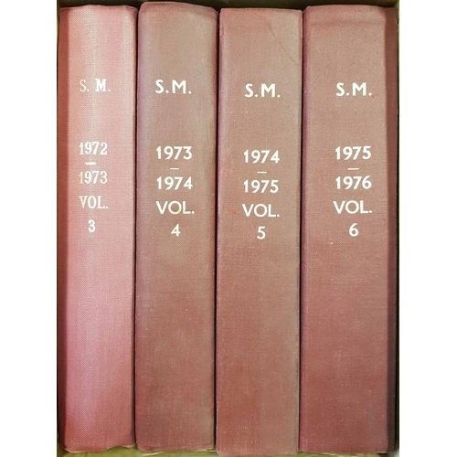 88 - GIBBONS STAMP MONTHLY: Fifteen boxes containing a run 1927-28 through to 2001-2002 (missing one volu... 