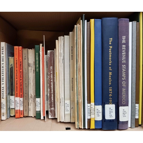 203 - CENTRAL & SOUTH AMERICA: One box containing a large number of publications. Noted Postmarks of Mexic... 