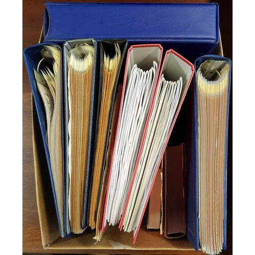 192 - BRITISH COMMONWEALTH: Range in 7 cartons inc. Bermuda King George VI High Values (1980), Stamps of t... 