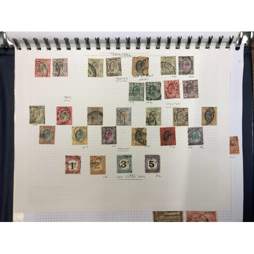 1 - A-Z KEVII TO EARLY QEII USED COLLECTION IN FOUR BINDERS: The exclusively used collection of complete... 