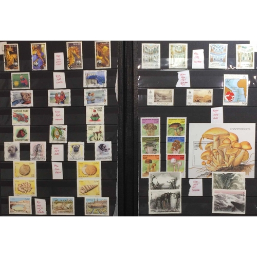 30 - WORLD MINT/USED COLLECTION OF SETS - in two cartons, housed in eight large stockbooks, strength in m... 