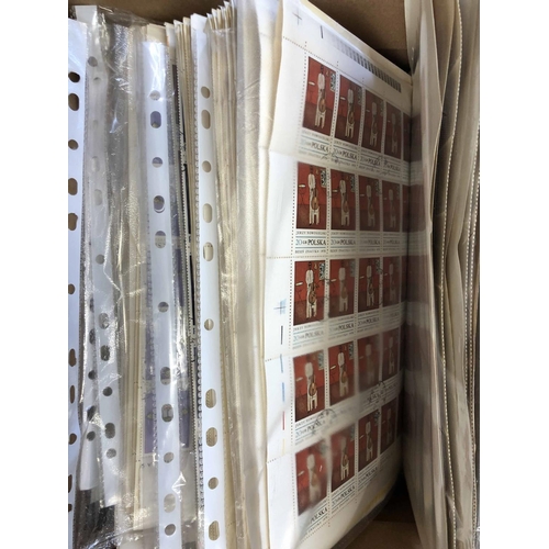 68 - EASTERN EUROPE; Three cartons containing an early to modern accumulation of mainly used Eastern Euro... 