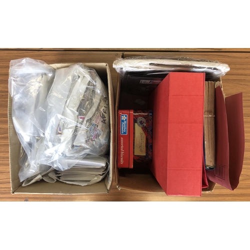 42 - AFRICA; Two cartons containing an all periods mixture of mostly used stamps of African countries in ... 