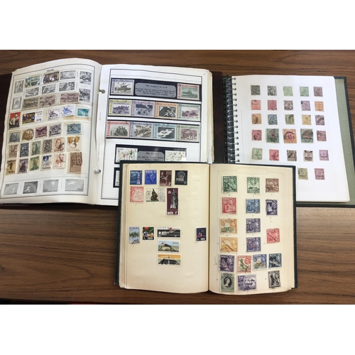 9 - WORLD MIXTURE IN THREE CARTONS; 28 stockbooks, albums & binders + a handful of loose pages containin... 