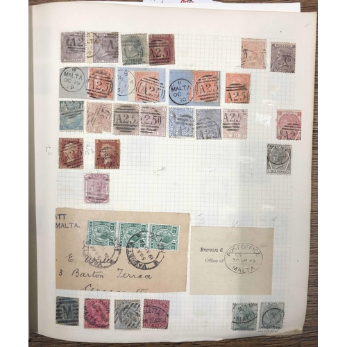 55 - MALTA TO NEW ZEALAND: Well-filled album with the collection of early to modern, mint & used issues f... 