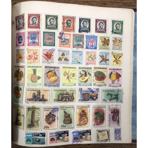 70 - CENTRAL AMERICA: Well-filled album with early to modern, mint & used collections of El Salvador, Hon... 