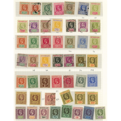 1017 - QV - QEII MINT & USED COLLECTION: Range on leaves inc. 1890-92 Die I mint/used set (SG £150), 1893  ... 