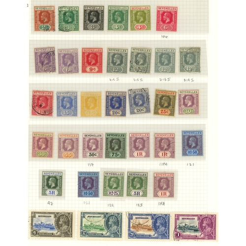 1017 - QV - QEII MINT & USED COLLECTION: Range on leaves inc. 1890-92 Die I mint/used set (SG £150), 1893  ... 