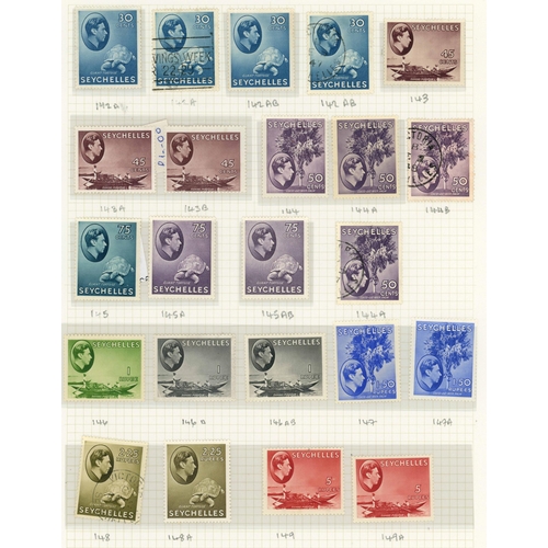 1017 - QV - QEII MINT & USED COLLECTION: Range on leaves inc. 1890-92 Die I mint/used set (SG £150), 1893  ... 