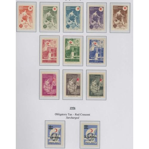 1231 - TURKISH REPUBLIC 1923-63: Two large binders with the mint & used collection, attractively presented ... 