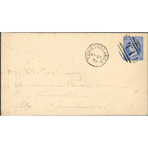 1243 - QV KEYTYPE ISSUES INC. MAIL & P.STATIONERY; Range on annotated leaves inc. 1881 4d mint, 1882/85 ½d ... 