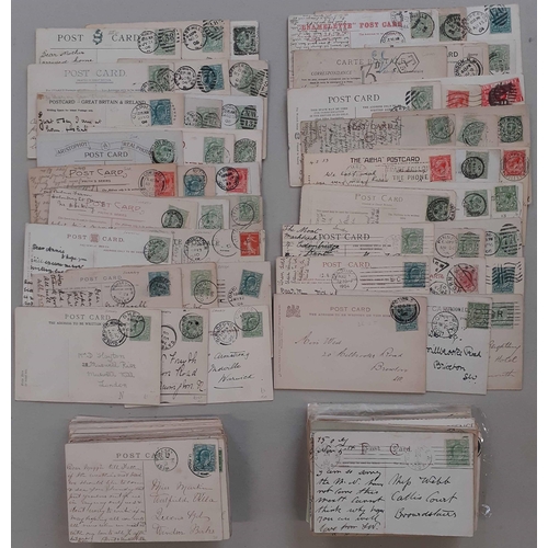 1592 - PPCs 1900s-1920s WITH CANCELLATION INTEREST - London, Surrey & Middlesex: Good number of post office... 