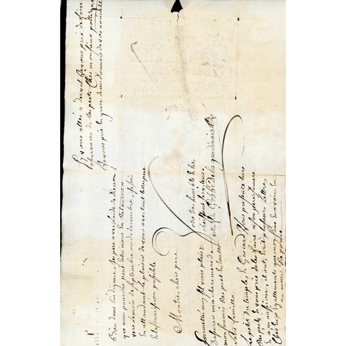 164 - ** THE 7 YEARS WAR - GOBBÉ CORRESPONDENCE - CENSORED TOPSHAM (DEVON) P.O.W. CAMP COVER; 6 June 1757 ... 