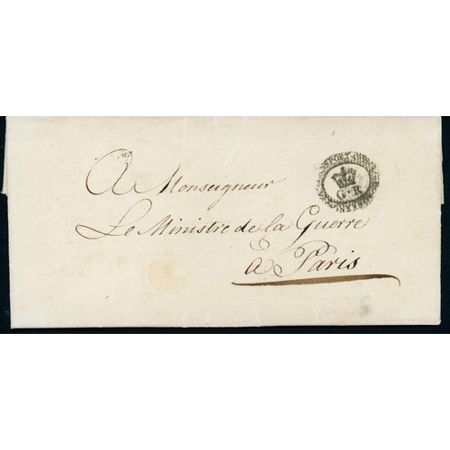 346 - ** MOSELLE P.O.W. EXCHANGED IN ERROR - OFFICIAL LETTER TO PARIS MINISTRY WITH 