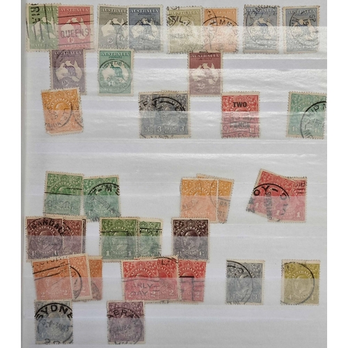 37 - EARLY TO MODERN MINT & USED COLLECTION: Two cartons housing collections of Australia & Canada. The f... 