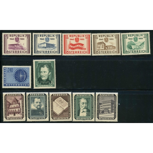 447 - 1940s/50s UNMOUNTED MINT COLLECTION: Selection of better post-war sets & singles on 2 sides of stock... 