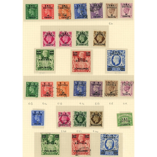 476 - 1942-1950 MINT/USED COLLECTION: Broad range on album leaves with high values inc. 1943-47 mint set o... 