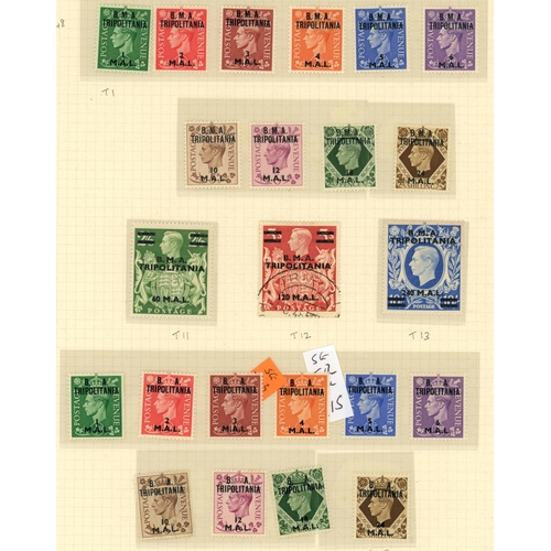 476 - 1942-1950 MINT/USED COLLECTION: Broad range on album leaves with high values inc. 1943-47 mint set o... 