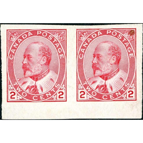 508 - 1903-12 KEVII ISSUE MINT - complete with all the SG listed shades, plus 2c imperf pair (small stain ... 