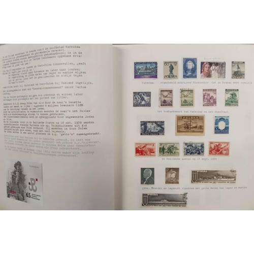 547 - 1937-38 STAMP ISSUE STUDIES: A box file and album containing 3 small studies of various stamp issues... 