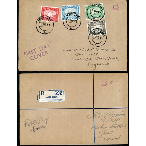 58 - KGVI FDCs: A group of KGVI definitive 'first printings' on FDCs provided by Selfridge's Philatelic D... 