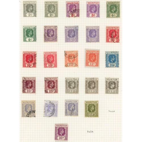 893 - QV - QEII MIXED MINT & USED COLLECTION: Range on leaves inc. 1879 2r.50c (SG £80), 1891 2c on 17c ro... 