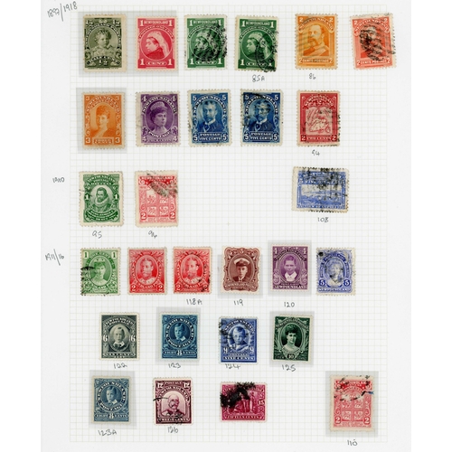 925 - NEWFOUNDLAND & OTHER PROVINCES: Mixed mint & used ranges on album leaves. Useful range of 1865-71 an... 