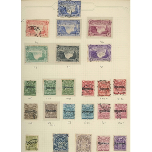 979 - 1892-1966 MAINLY USED COLLECTION: Detailed collection with many varieties and higher values. Include... 