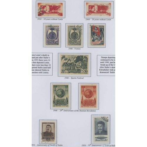 993 - 1929-40 MINT & USED COLLECTION: Large binder with a mint & used collection, attractively presented o... 