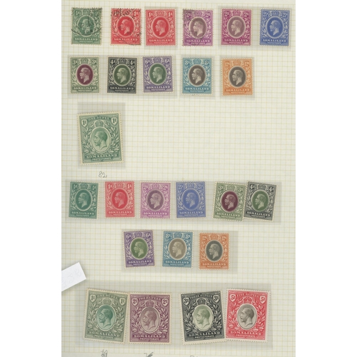 1022 - QV - QEII MINT & USED COLLECTION: Range on leaves inc. 1905-11 mint/used range to 12a representing d... 