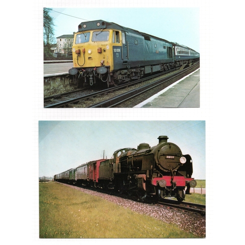 1520 - SOUTHERN RAILWAY CARDS:1906-c85 Collection of PPC's depicting stations and locomotives on the Southe... 