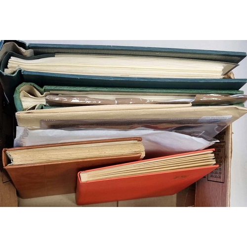 1269 - MOSTLY MODERN USED COLLECTION: Carton holding albums & stock books with a predominantly used collect... 